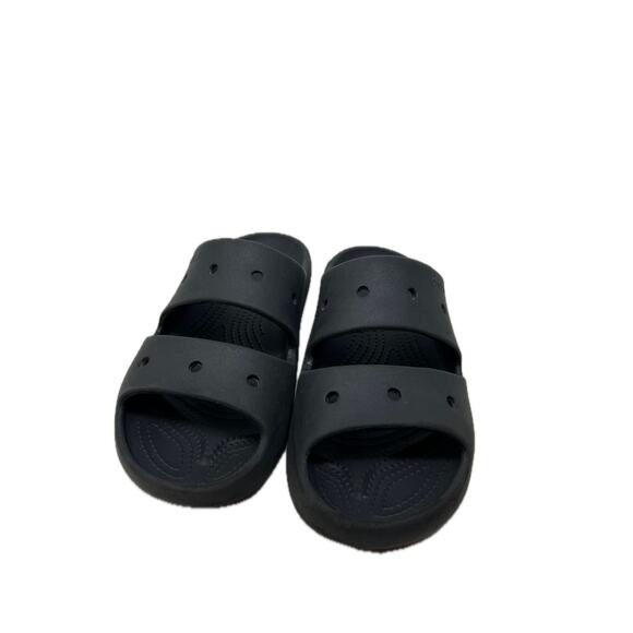 Crocs Charcoal Gray Classic Sandals Mens 8 Womans 10 - Picture 1 of 3